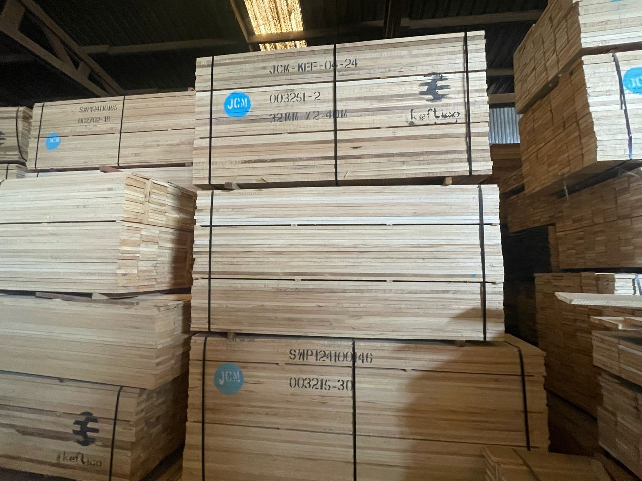 Responsibly harvested timber